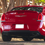 15-18 Chrysler 300 SRT Style Trunk Spoiler Matte Black ABS
