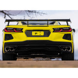 20-22 Chevrolet Corvette C8 2-Door High Wing Trunk Spoiler - Carbon Fiber 7PC