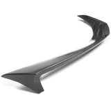 20-22 Chevy Corvette C8 Trunk Spoiler Low Profile Style - Carbon Fiber Print