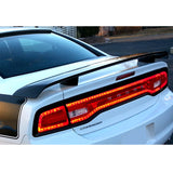 11-16 Dodge Charger SRT8 Trunk Spoiler Wing Painted Gloss Black - ABS