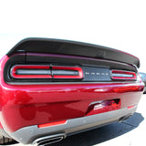 15-20 Dodge Challenger Trunk Spoiler Deck Lip Wing W/Camera - Matte Black ABS