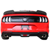 15-20 Ford Mustang Coupe MD Style Trunk Spoiler ABS - Carbon Fiber Print