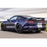 15-20 Ford Mustang Coupe GT500 Style Trunk Spoiler Wing Unpainted - ABS
