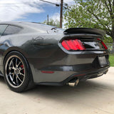 15-19 Ford Mustang Trunk Spoiler Wing Matte Black - ABS