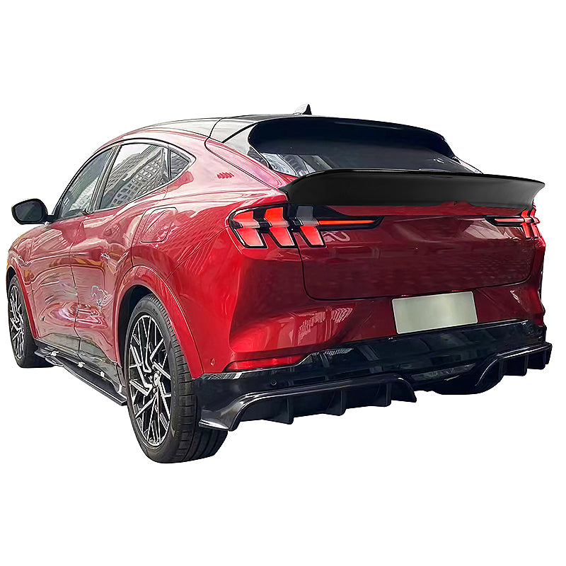 21-23 Ford Mustang Mach-E Duckbill Rear Trunk Spoiler Wing - PP Gloss ...