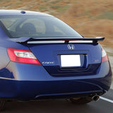 06-11 Honda Civic 2Dr Trunk Spoiler With 3rd Brake LED Light - Unpainted ABS
