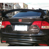 06-11 Honda Civic 8th FD1 FD2 Sedan 4Dr Gen X Type R Unpainted ABS Trunk Spoiler