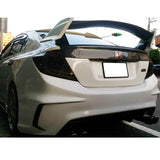 12-15 Honda Civic 9th Sedan 4Dr Type-R Trunk Spoiler - ABS