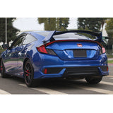 16-18 Honda Civic 10th Gen X Coupe 2-Door Type-R Trunk Spoiler Wing - ABS