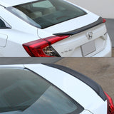 16-17 Honda Civic 4D Factory Style Flush Mount Trunk Spoiler