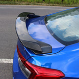 22-23 Honda Civic Sedan HPD V2 Style Trunk Spoiler Lip - Carbon Fiber Print