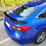 22- Honda Civic 4-Door Sedan IK Style Trunk Spoiler Wing - Gloss Black ABS