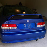 96-00 Honda Civic Coupe EM Type R Rear Trunk Spoiler Wing 3rd Brake LED