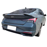 21-22 Hyundai Elantra 4Dr Sedan Rear Trunk Spoiler Wing - Gloss Black ABS