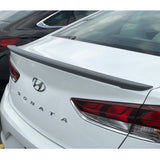18-19 Hyundai Sonata OE Style Rear Trunk Lip Spoiler Wing Unpainted ABS