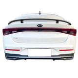 21-22 Kia K5 MG Style Rear Trunk Spoiler Wing - ABS Carbon Fiber Print