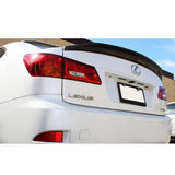 06-13 Lexus IS IS F Sport V2 Style Black Trunk Spoiler - PP