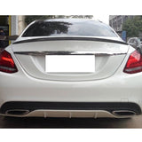 15-18 Mercedes Benz C-Class W205 2Dr AMG Style Trunk Spoiler - Carbon Fiber