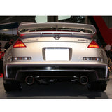 03-08 Nissan 350Z RS Style Trunk Spoiler 3RD LED Brake Unpainted  ABS