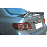 Fits 09-13 Toyota Corolla TRD Sportivo Trunk Spoiler Wing Gloss Black ABS