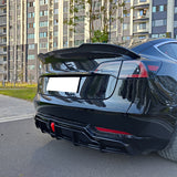 17-23 Tesla Model 3 Performance Rear Trunk Spoiler Wing - Gloss Black ABS