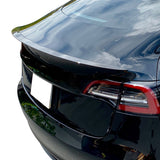 17-23 Tesla Model 3 OE Factory Style Trunk Spoiler Wing - Real Carbon Fiber