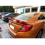 Universal Fitment Trunk Spoiler Deck Wing With 2 Posts & LED Turn Signal Light