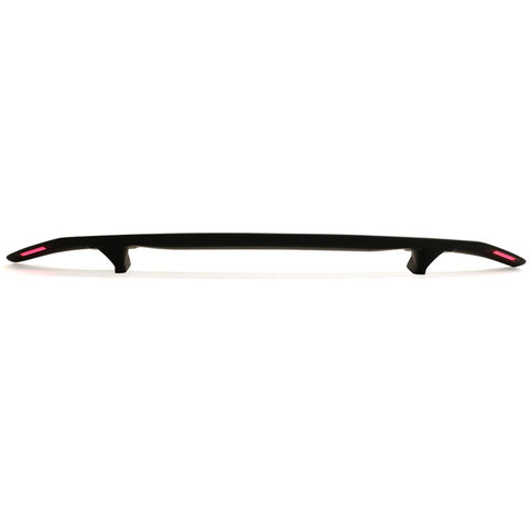 Universal Fitment Trunk Spoiler Deck Wing With 2 Posts & LED Turn Signal Light