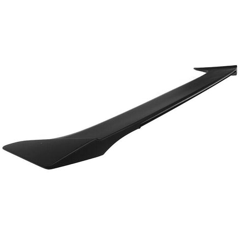 13-18 Ford Fusion Long LED Style Trunk Spoiler Matte Black - ABS