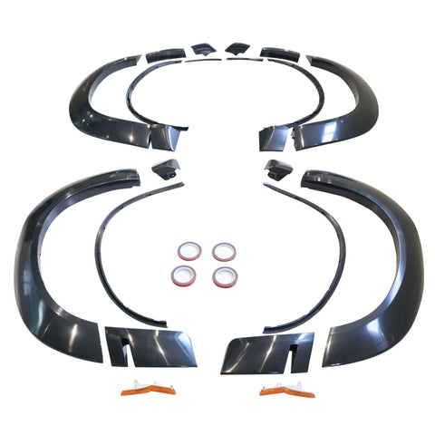 15-23 Dodge Challenger Hellcat Models Fender Flares Demon Style - Unpainted