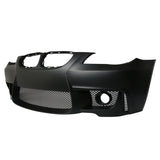 04-10 E60 5-Series 1M Style Front Bumper Cover Replacement Body Kit Full -PP