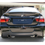 06-11 BMW E90 3-Series Rear Bumper Cover  M-Tech M-sport Style - PP
