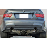 06-11 BMW E90 3 Series Sedan 335 335i M-Tech Msport Rear Bumper Cover&Diffuser