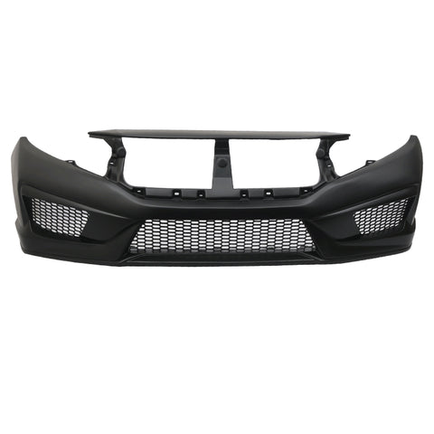 16-18 Civic 10th Gen X Sedan Coupe Concept Style Front Bumper Conversion PP