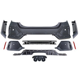 16-18 Honda Civic CTR Type R 10th Rear Bumper
