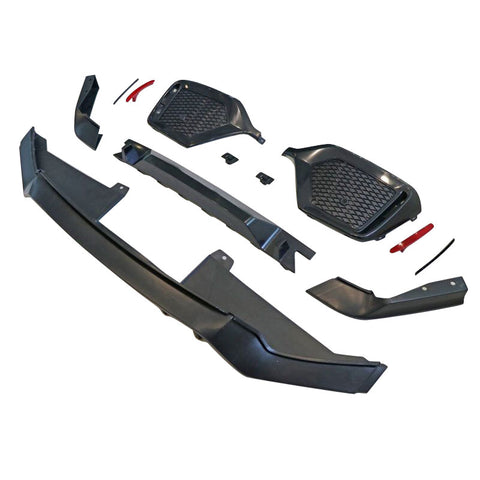 17-18 Honda Civic Hatchback Type R Rear Diffuser and Conversion Accessories Kit - PP