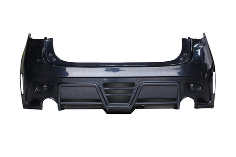 14-16 Mazda 3 4Dr Rear Bumper Conversion KS Style with Red LED Lights