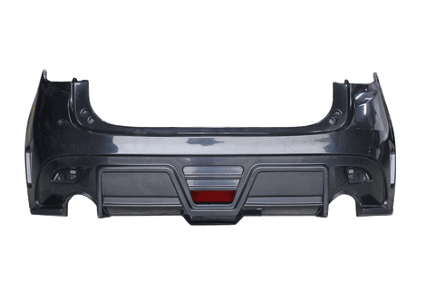 14-16 Mazda 3 5Dr Rear Bumper Conversion KS Style with Red LED Lights