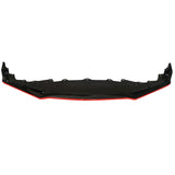 16-18 Honda Civic CTR Type R 10th Gen Black Front Bumper lip w/ Red Trim