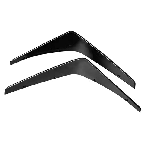 15-21 Dodge Charger SRT Front Bumper Canards 2Pcs PP - Gloss Black
