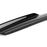 Universal Front Bumper Lip Canards Splitters 2Pc V1 B Style 36CM - Carbon Look