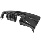 01-06 BMW E46 M3 V Style Rear Diffuser Bumper Spoiler - Carbon Fiber