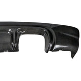 01-06 BMW E46 M3 V Style Rear Diffuser Bumper Spoiler - Carbon Fiber