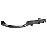 19-20 BMW G05 X5 M Sport Rear Bumper Lip Diffuser 3PC ABS - Gloss Black