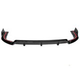 19-20 BMW G05 X5 M Sport Rear Bumper Lip Diffuser 3PC ABS - Gloss Black