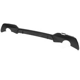 19-20 BMW G20 330i M Sport Dual Single Exhaust Rear Lip Diffuser (O---O) - Matte Black PP