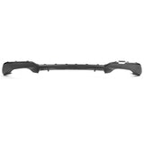 19-20 BMW G20 330i M-Tech M Sport Quad Exhaust Rear Lip Diffuser (OO---OO) - Matte Black