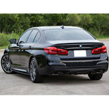 17-18 BMW G30 5 Series M-Tech MP Style Rear Diffuser - Carbon Fiber