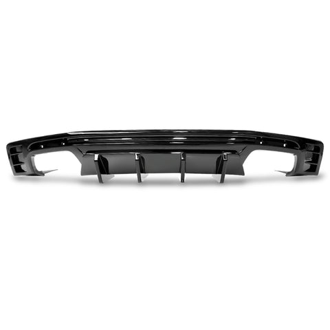 16-20 Chevy Camaro IK Style Rear Bumper Lip Diffuser 3PCS - Gloss Black