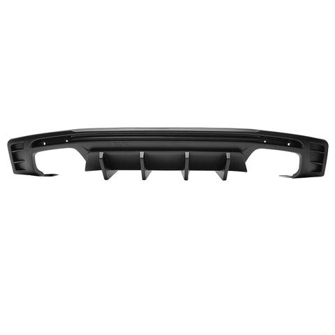 16-20 Chevy Camaro IK Style Rear Bumper Lip Diffuser 3PCS - Matte Black